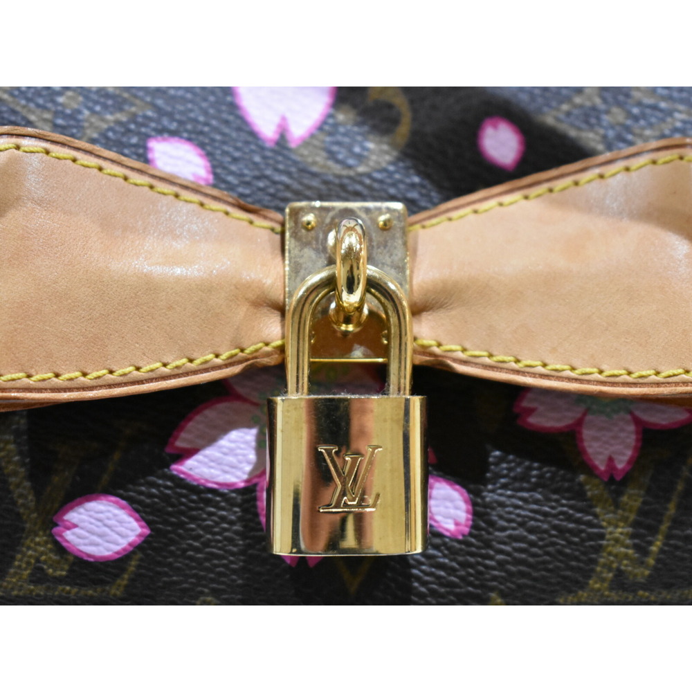 Louis Vuitton Papillon Cherry Blossom HandbagCute - Picture 6 of 7